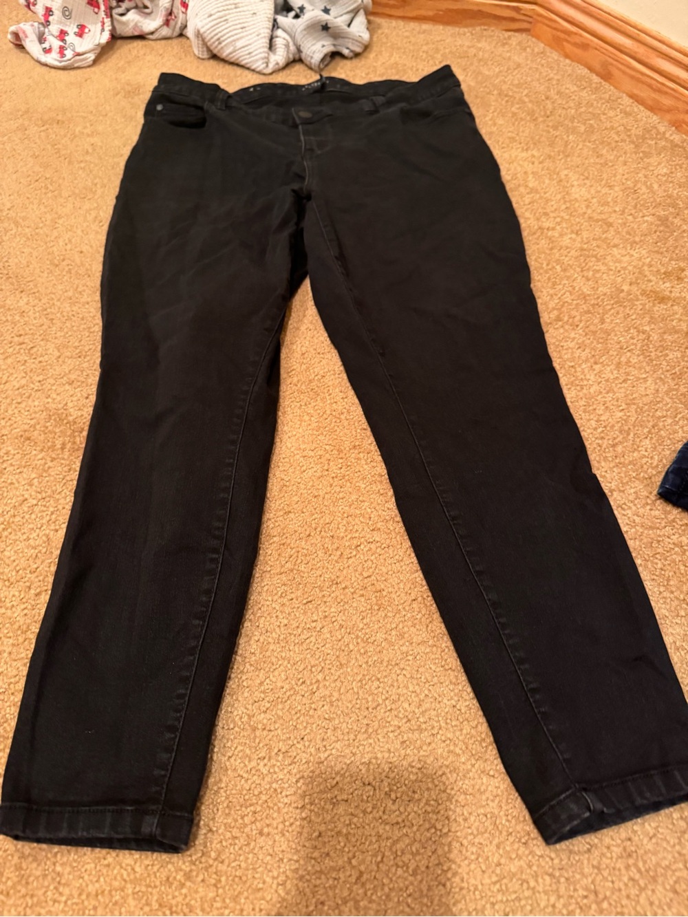 Celebrity Pink Black Skinny Jeans